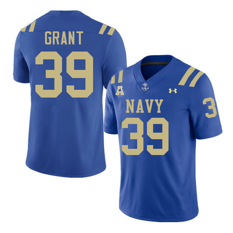 Navy Midshipmen #39 Job Grant College Football Jerseys,Apparels Stitched-Royal Navy Midshipmen #39 Job Grant College Football Jerseys,Apparels Stitched-Royal